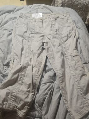 Style & Co. Light Gray Women's Cargo Pants